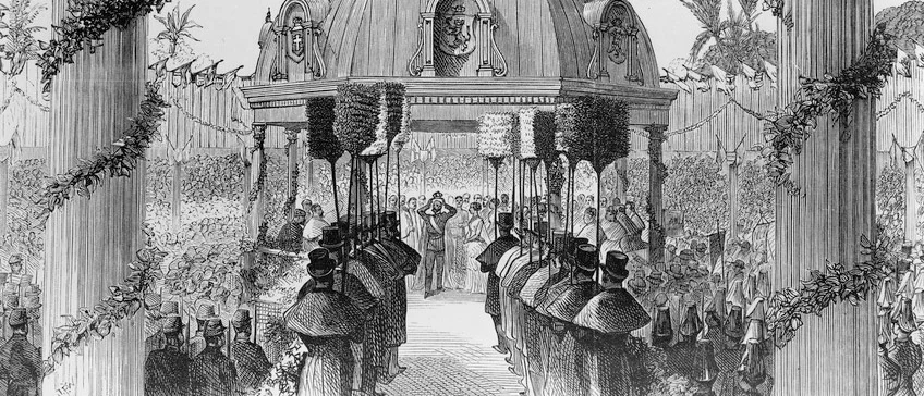 Coronation of King Kalakaua
