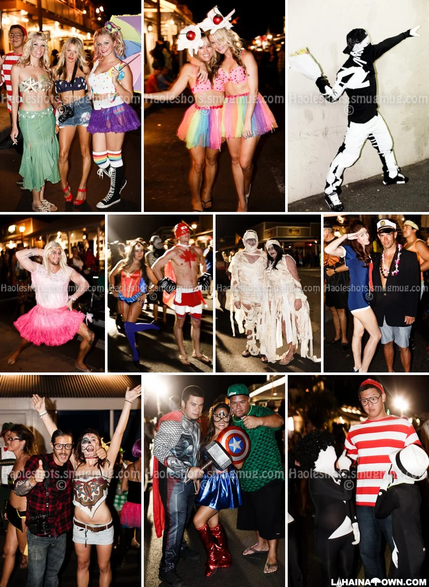 Maui Halloween costumes 2012