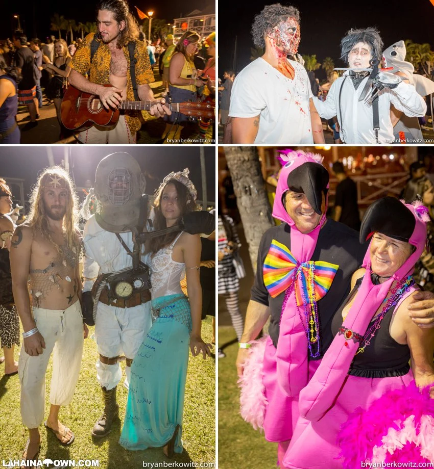 Lahaina Halloween party