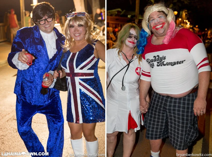 Lahaina Halloween party