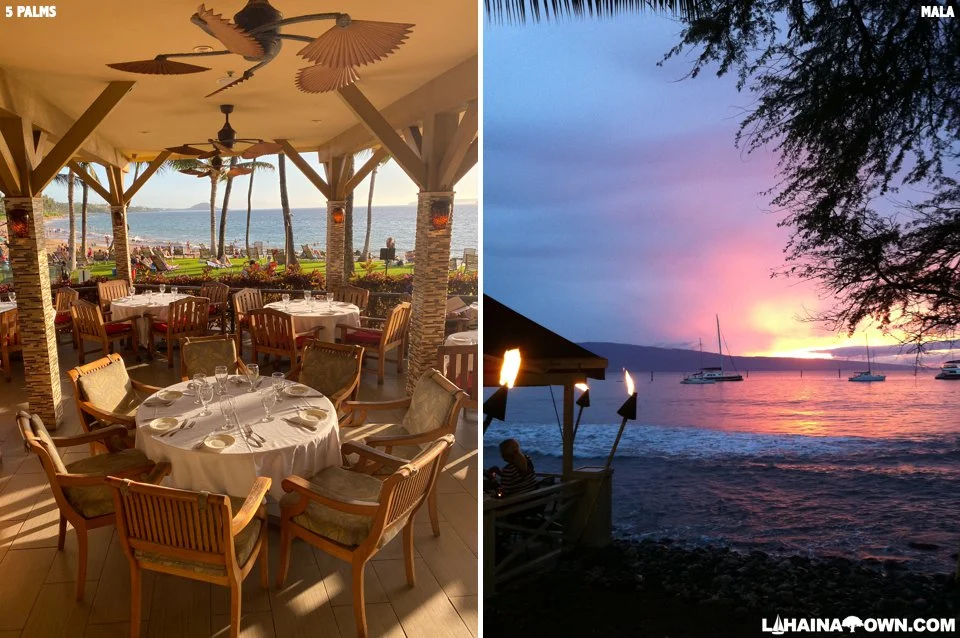 Maui restaurants